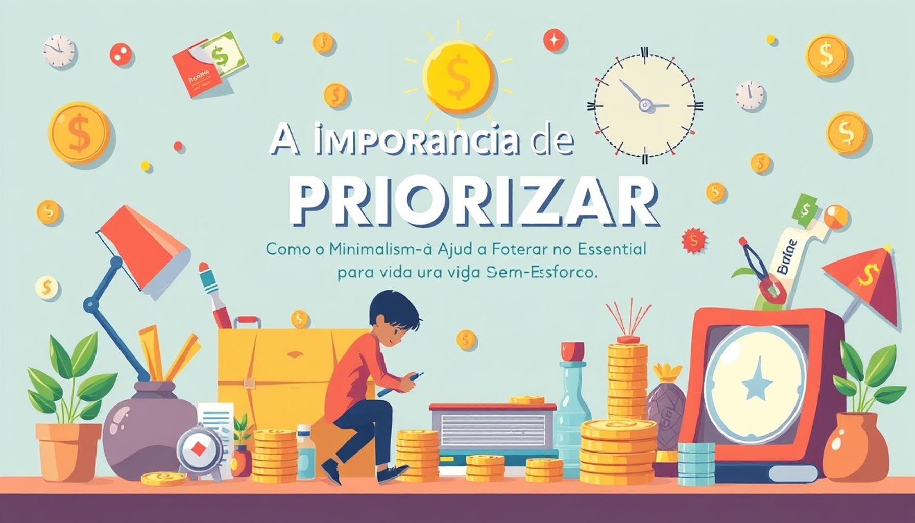 The Importance of Prioritizing: How Minimalism Helps Focus on the Essential for a Effortless Life